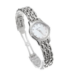 Movado Lady's Diamond Bezel White Gold Wristwatch