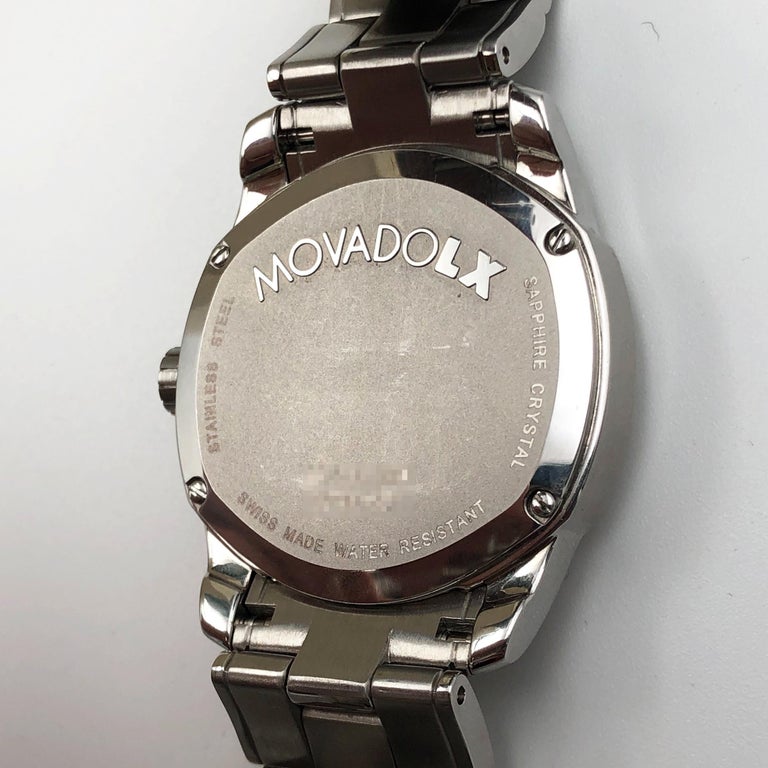 Movado LX Steel Diamond Mother of Pearl Dial Quartz Ladies  display picture 1