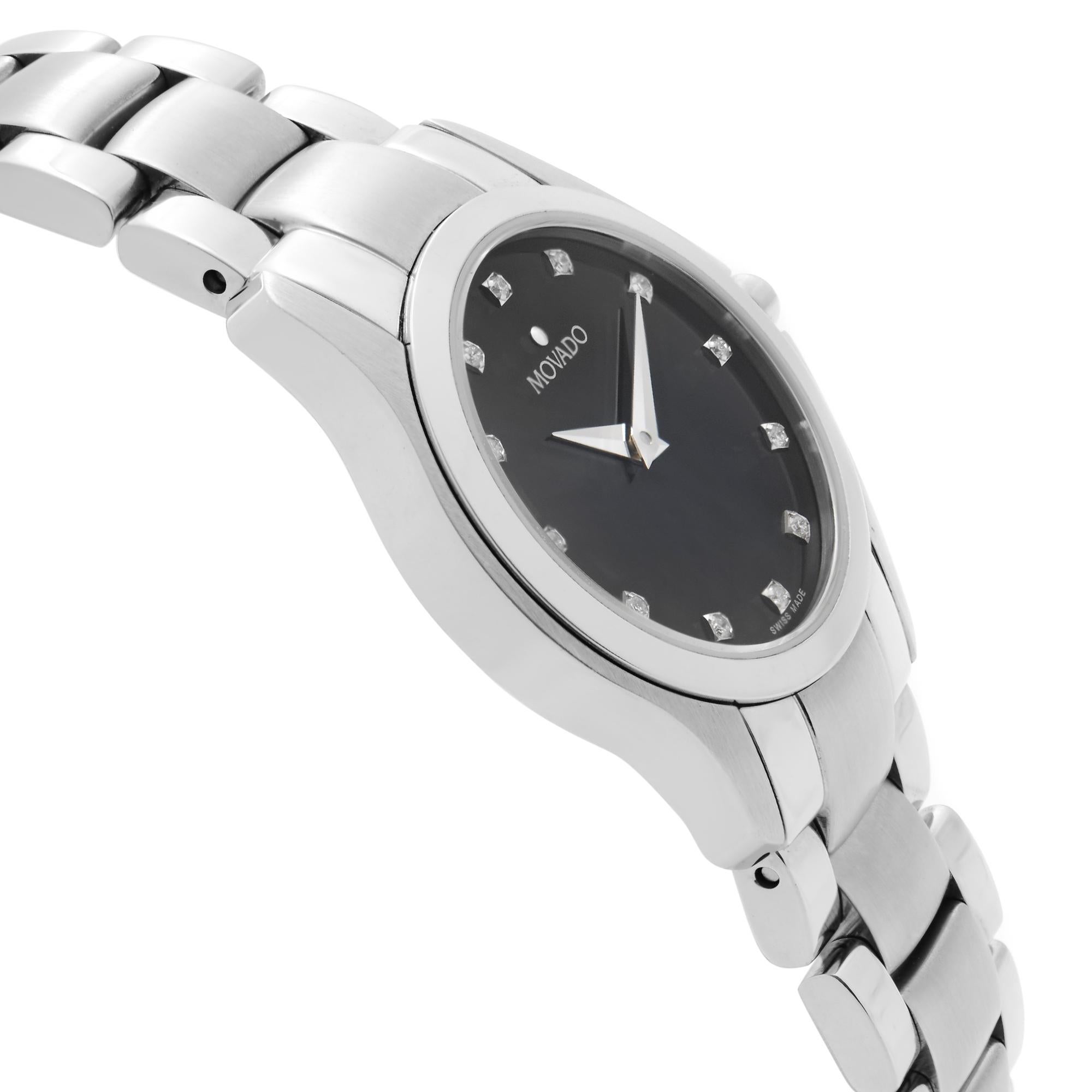 movado masino black