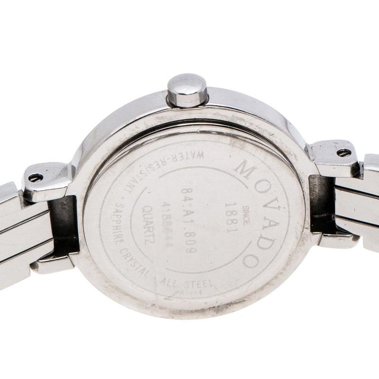 Movado Mother of Pearl Stainless Steel Harmony Women display picture 2
