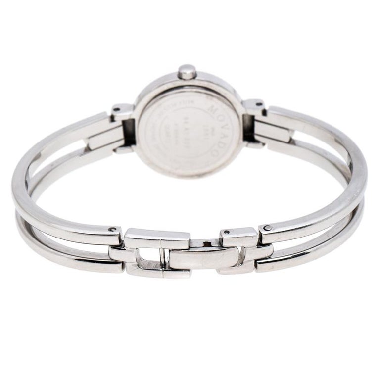Movado Mother of Pearl Stainless Steel Harmony Movado Harmony Bangle Watch, Mother of Pearl Dial 84 A1 809  main image 3