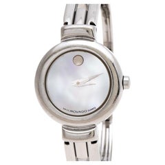 Movado Mother of Pearl Stainless Steel Harmony Women's Wristwatch 23mm