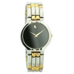 Vintage Movado Museum 84.45.821, Black Dial, Certified and Warranty