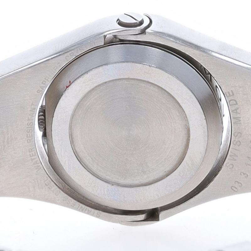 Movado Museum Damenarmbanduhr 03 3 14 1034 - Edelstahl Quarz Flip Swing Case 2