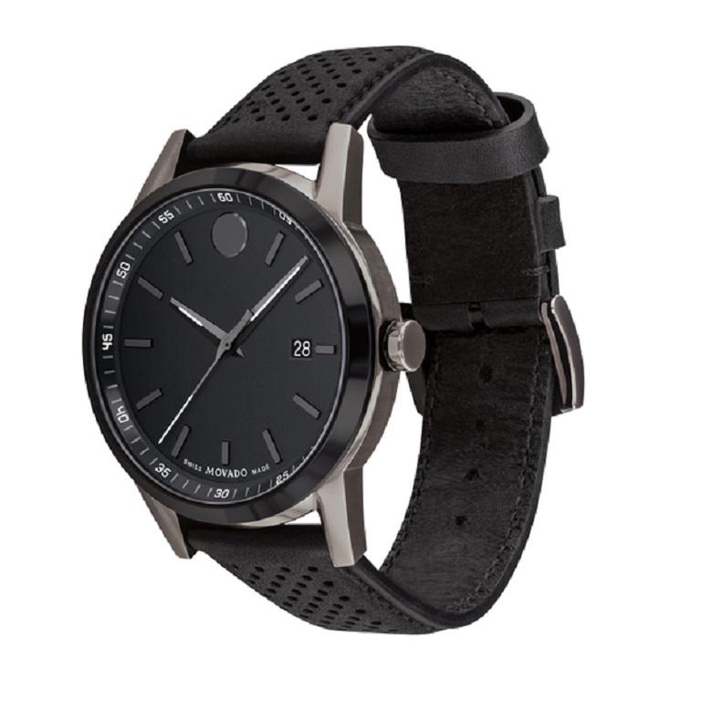 Brand: Movado
Model No.: 607559
Color: No
Dial Color: Black
Ideal For: Men
Strap Color: Black
Case Material: Stainless Steel
Dial Shape: Round
Strap Material: Calf Leather Strap
Screen Size: 42 mm
Suitable For: Lifestyle
Battery: LITHIUM