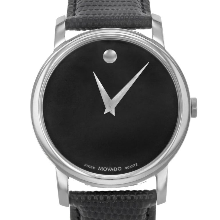 movado men's quartz watch 2100002