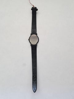 Movado Museum Watch, Black Dial Quartz, Water Resistant
