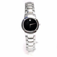 Movado Museum1199, Black Dial Certified Authentic