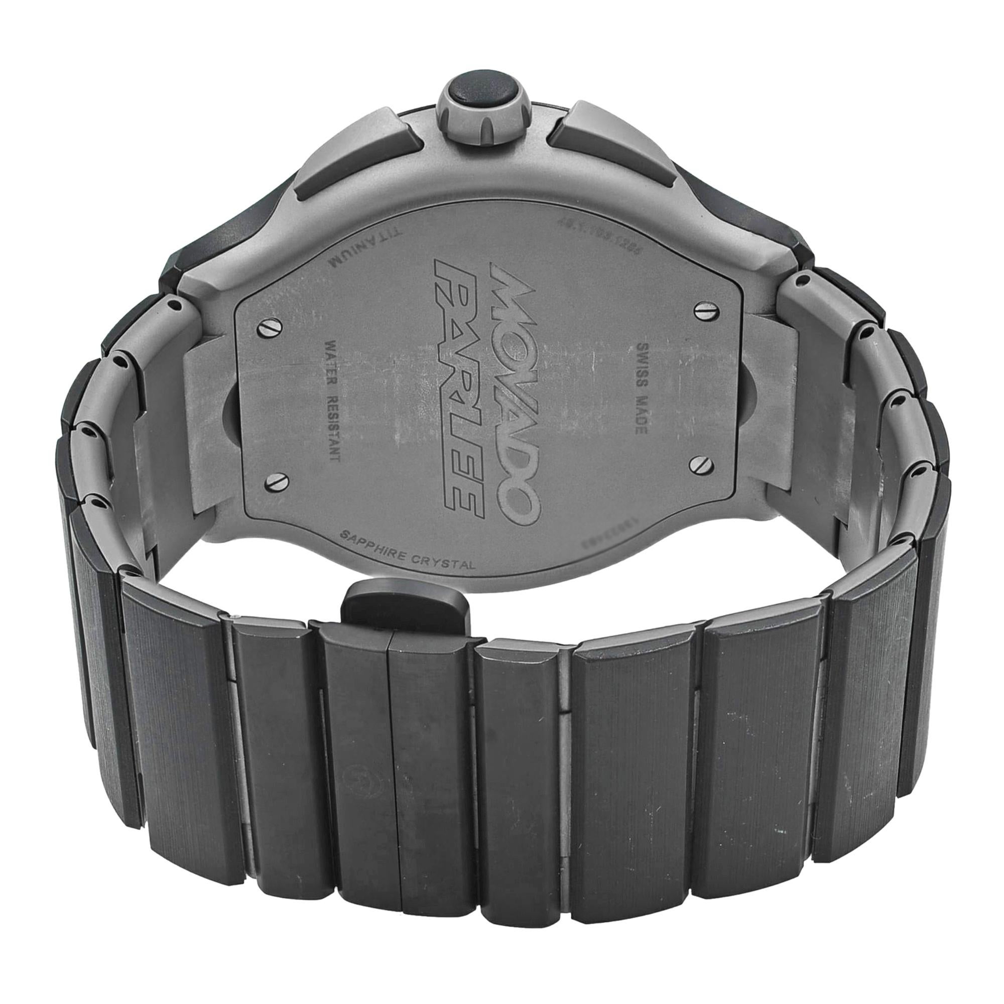 movado parlee titanium
