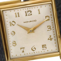 Movado Pocket Watch Vermeil 'Gold over 0.935 Silver' Manual