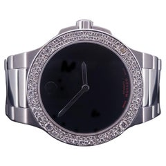 Movado SE Extreme 44mm Schwarzes Zifferblatt Quarz Edelstahl Herrenarmbanduhr