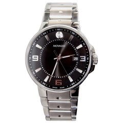 Movado SE Pilot Men’s Black Dial Watch, 42.1.14.1227