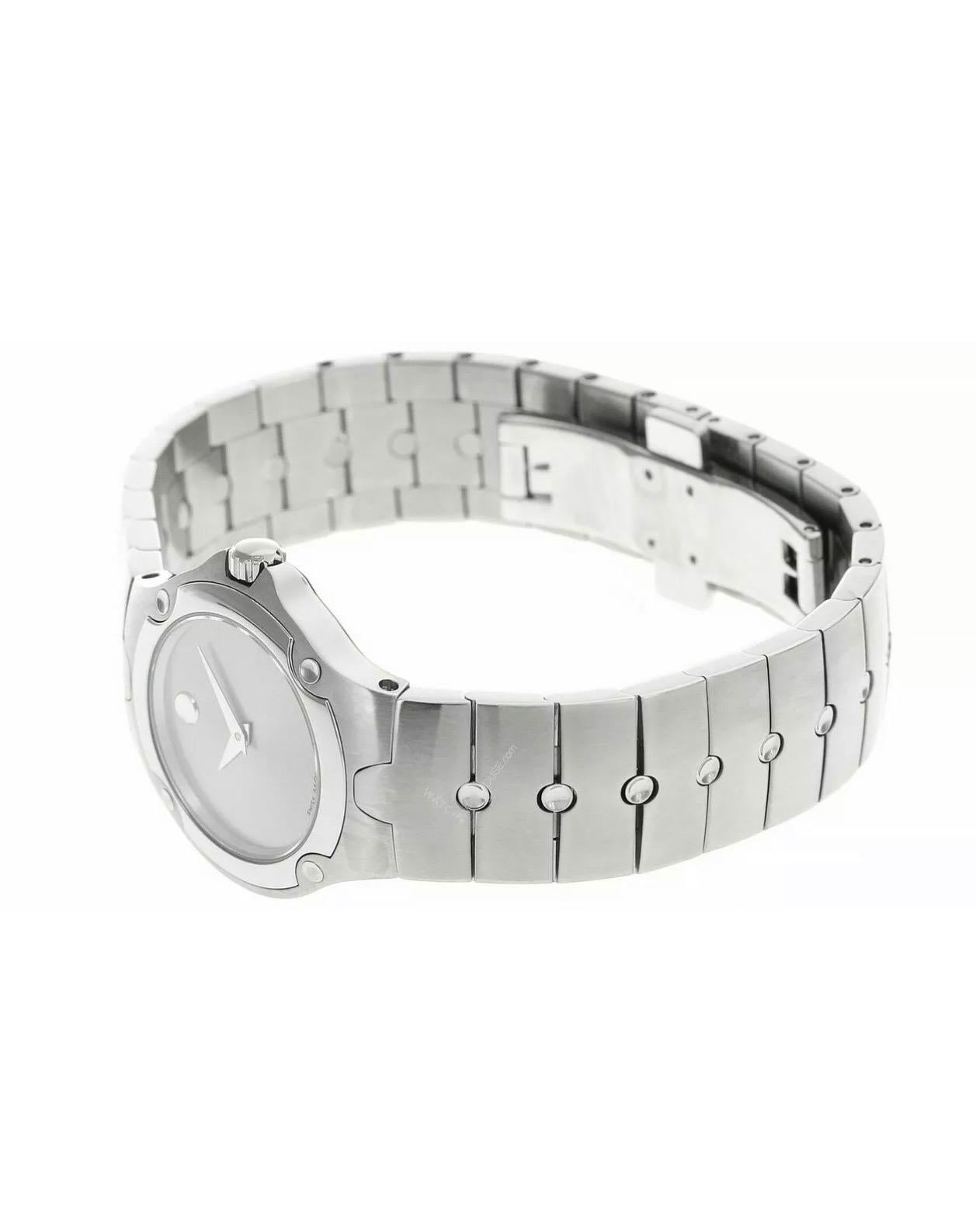 Pre owned
Movado Sports Edition Watch
Model: 84.A1 . 1831
5393445
Case: 26mm
Band: , 6.5