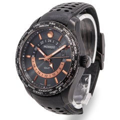 Movado Series 800 GMT World Time Quartz Men’s Watch Ref. 14-1-36-1207