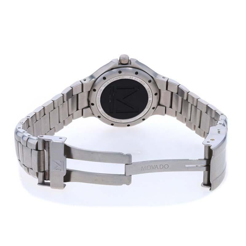 Movado Series 800 Ladies Watch - 84.E1.1850 Quartz 1 Yr Wnty For Sale 3