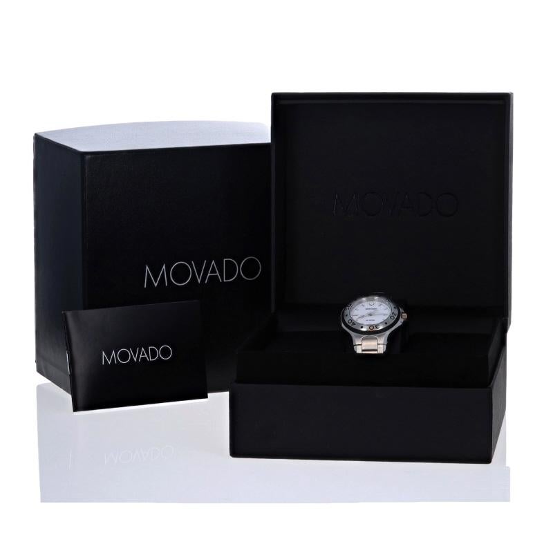 Movado Series 800 Ladies Watch - 84.E1.1850 Quartz 1 Yr Wnty For Sale 5