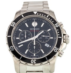 Movado Series 800 Men's Quartz Chronograph w/ Box and Papers