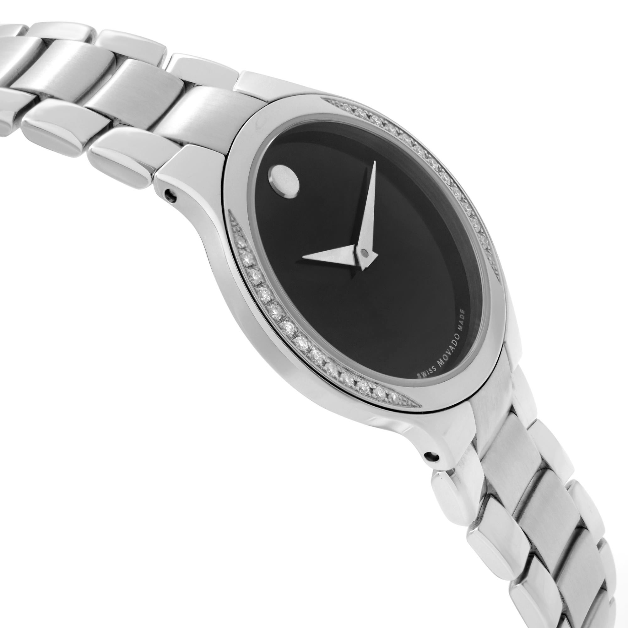 movado serio diamond