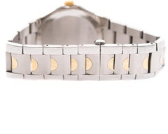 Movado Stainless Steel and Gold Tone Wristwatch, 1980s