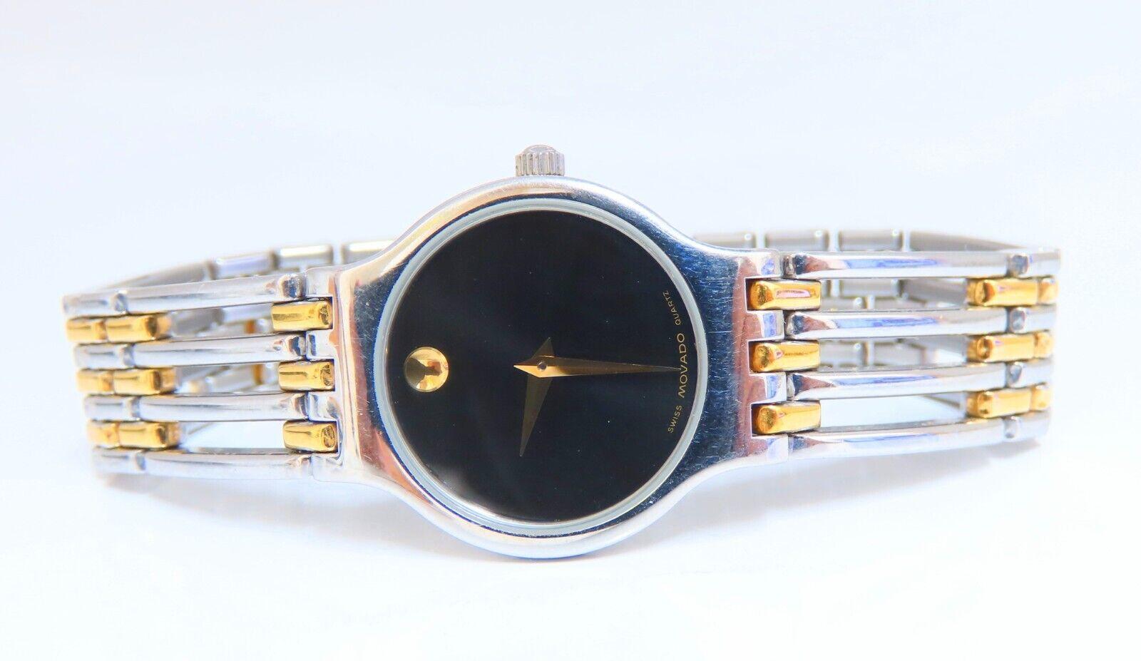 Movado Edelstahl Uhr Retro 2
