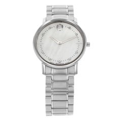 Movado TC 0606691 Stainless Steel Mother-of-Pearl Dial Quartz Ladies Watch
