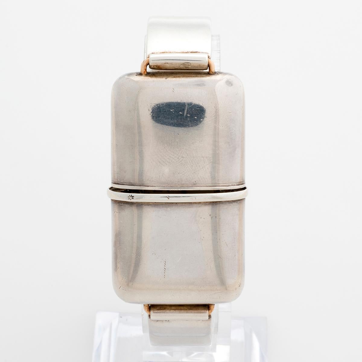 Reloj de viaje/reloj de bolso/reloj de pulsera Movado. Esfera 