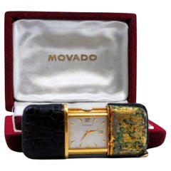Movado travel watch, mechanical and calendar