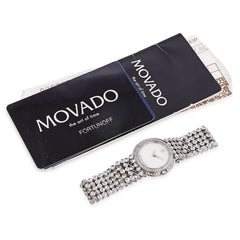 Movado Trembrili Museum Diamond Bezel Quartz Women's Watch 84-A1-1810