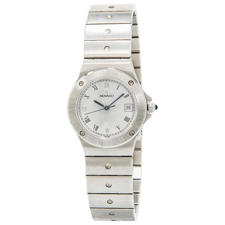 Movado Vintage 3989469, White Dial, Certified and Warranty For Sale