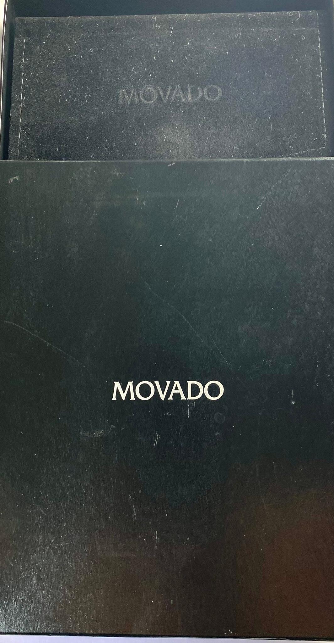 Movado Vintage Herz Diamant 0,45 Karat Achtzehn Karat Gold 16,40 Zoll-Anhänger im Angebot 5