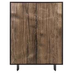 Move High Solid Wood Highboard, Designed by Authentic Design, Made in Italy
