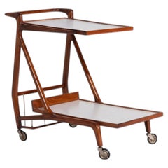 Móveis Bertomeu, Bar Cart, Caviuna, Brazil, 1960s