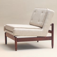 Moveis Cantu - Jorge Jabour Mauad - Lounge chair in solid rosewood mid-1960s