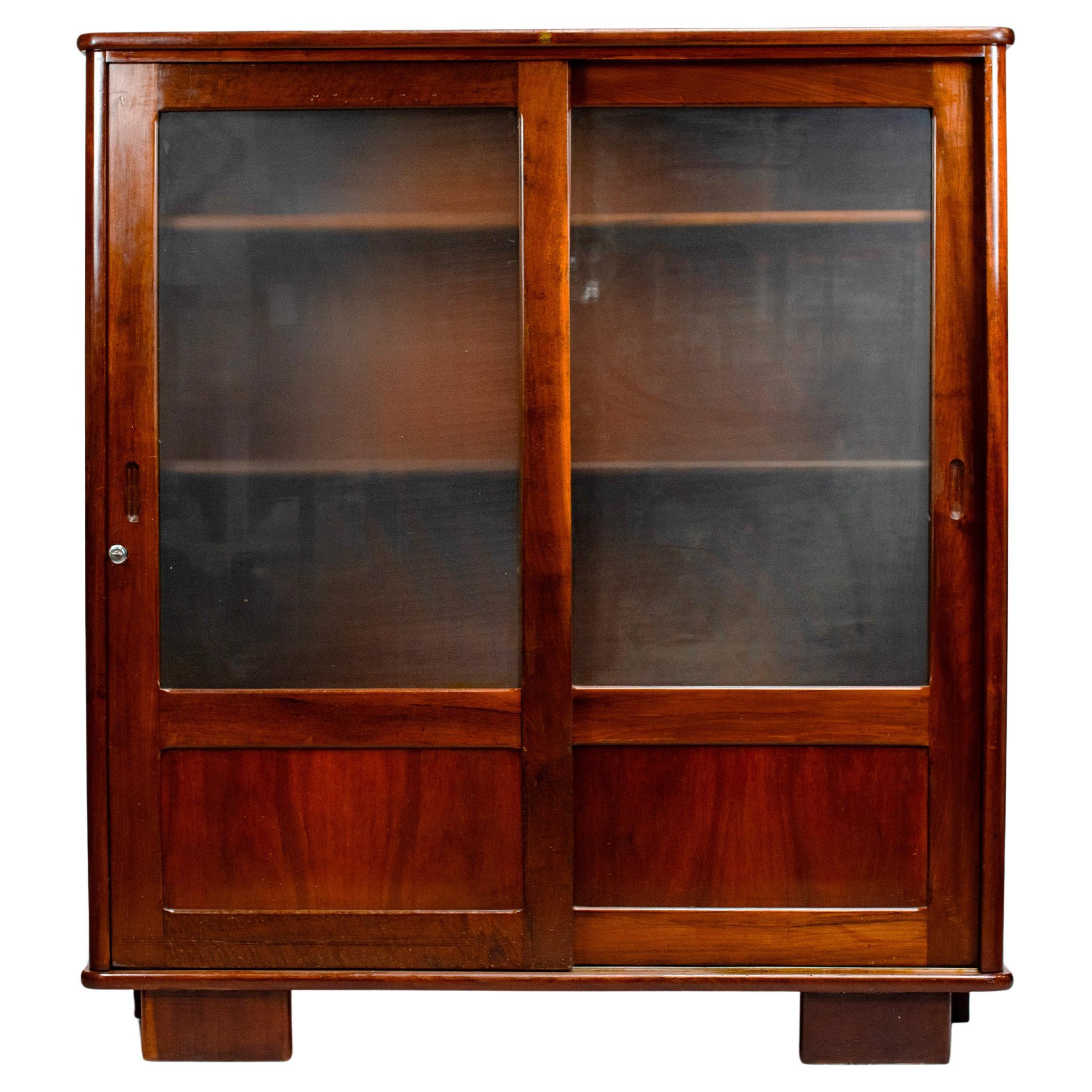 Mid-Century Modern Moveis Cimo, Bookcase/ Vitrine, c. 1960, Brazilian Design For Sale