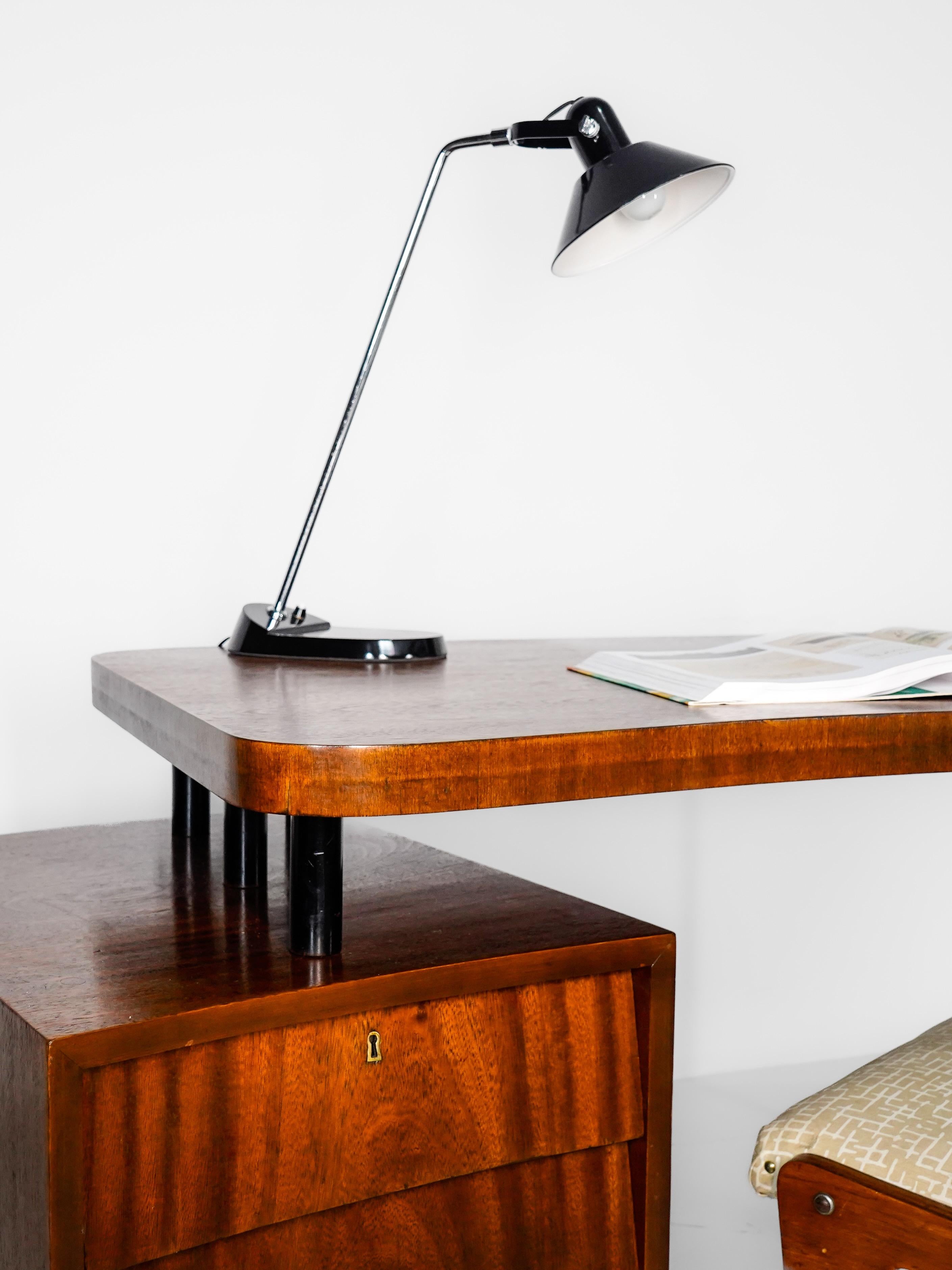 'Móveis Cimo' desk with filing cabinet Brazil, 1960. 3