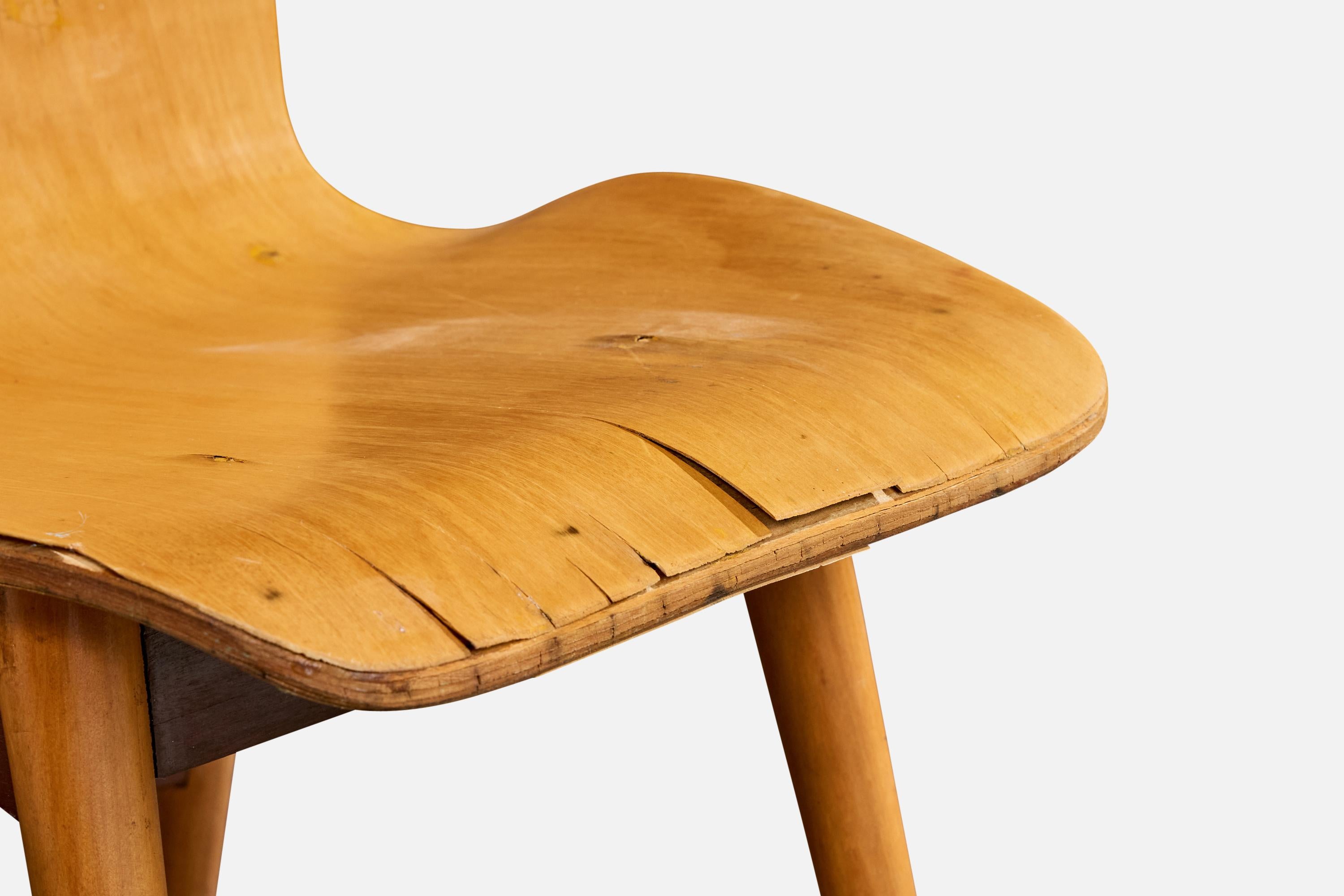 Móveis Cimo, Esszimmerstühle, Holz, Metall, Brasilien, 1950er Jahre im Angebot 7