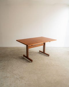 Ausziehbarer Esstisch „Cimo“ von Moveis aus Holzfurnier, Brasilien, 1960er Jahre