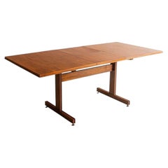 Ausziehbarer Esstisch „Cimo“ von Moveis aus Holzfurnier, Brasilien, 1960er Jahre