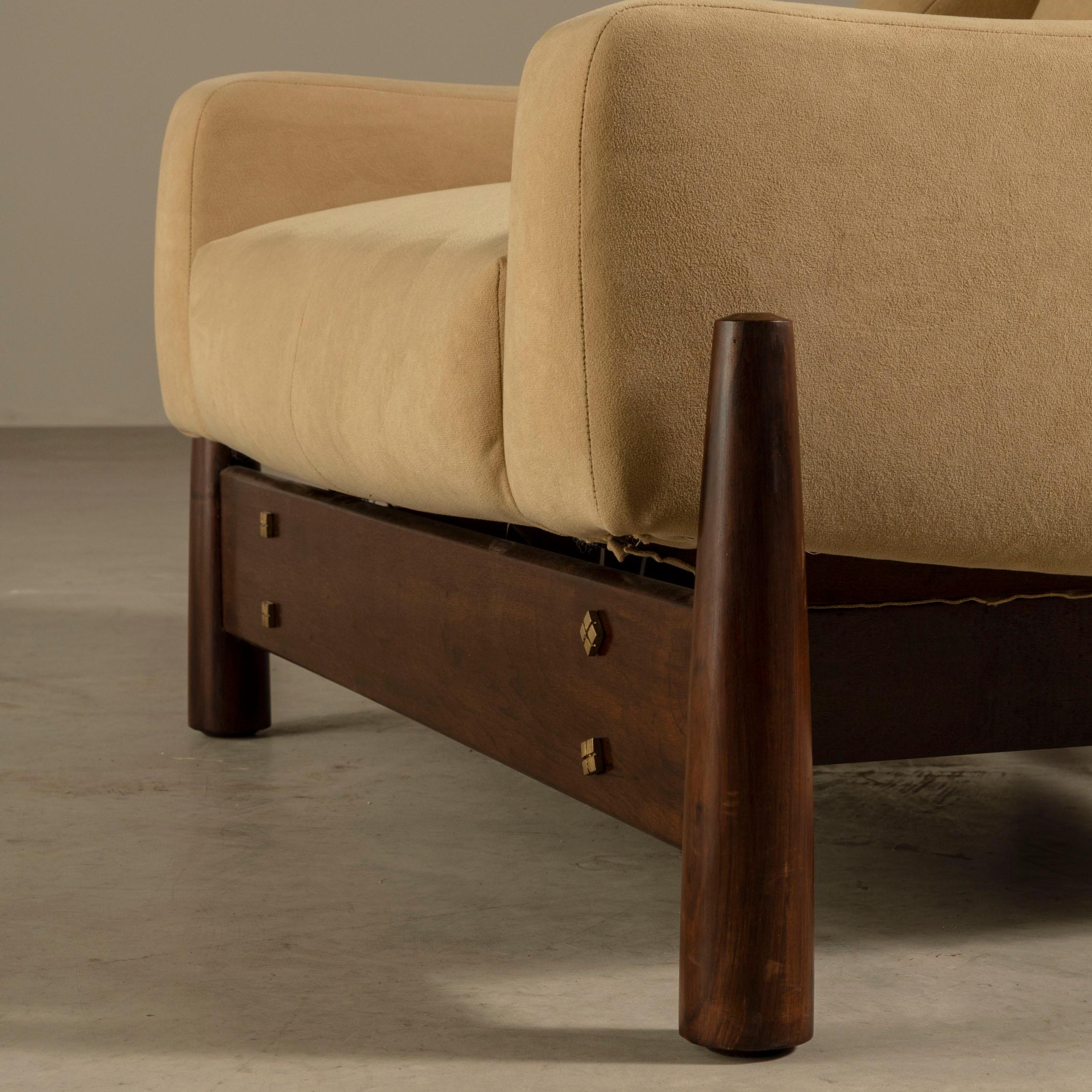 Móveis Cimo Lounge Chair, Brazilian Hardwood, Brazilian Midcentury 5