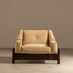 Móveis Cimo Lounge Chair, Brazilian Hardwood, Brazilian Midcentury