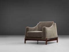 Móveis Cimo Lounge Chair in Antracite Mohair