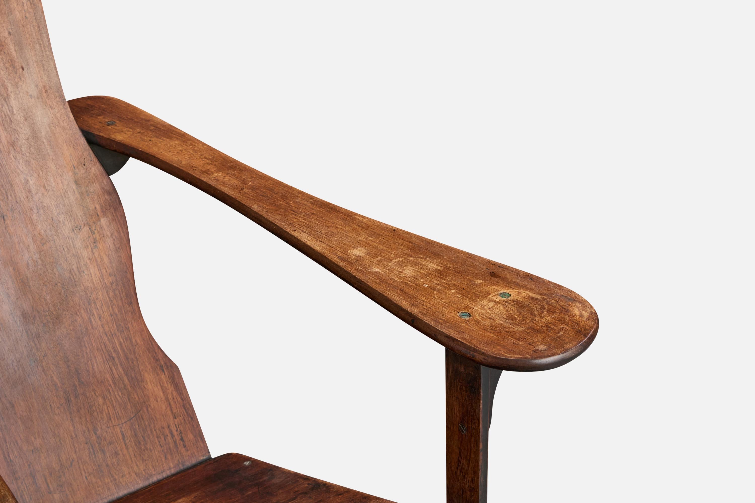 Móveis Cimo, Sillas de salón, Madera, Brasil, Años 50 en venta 5