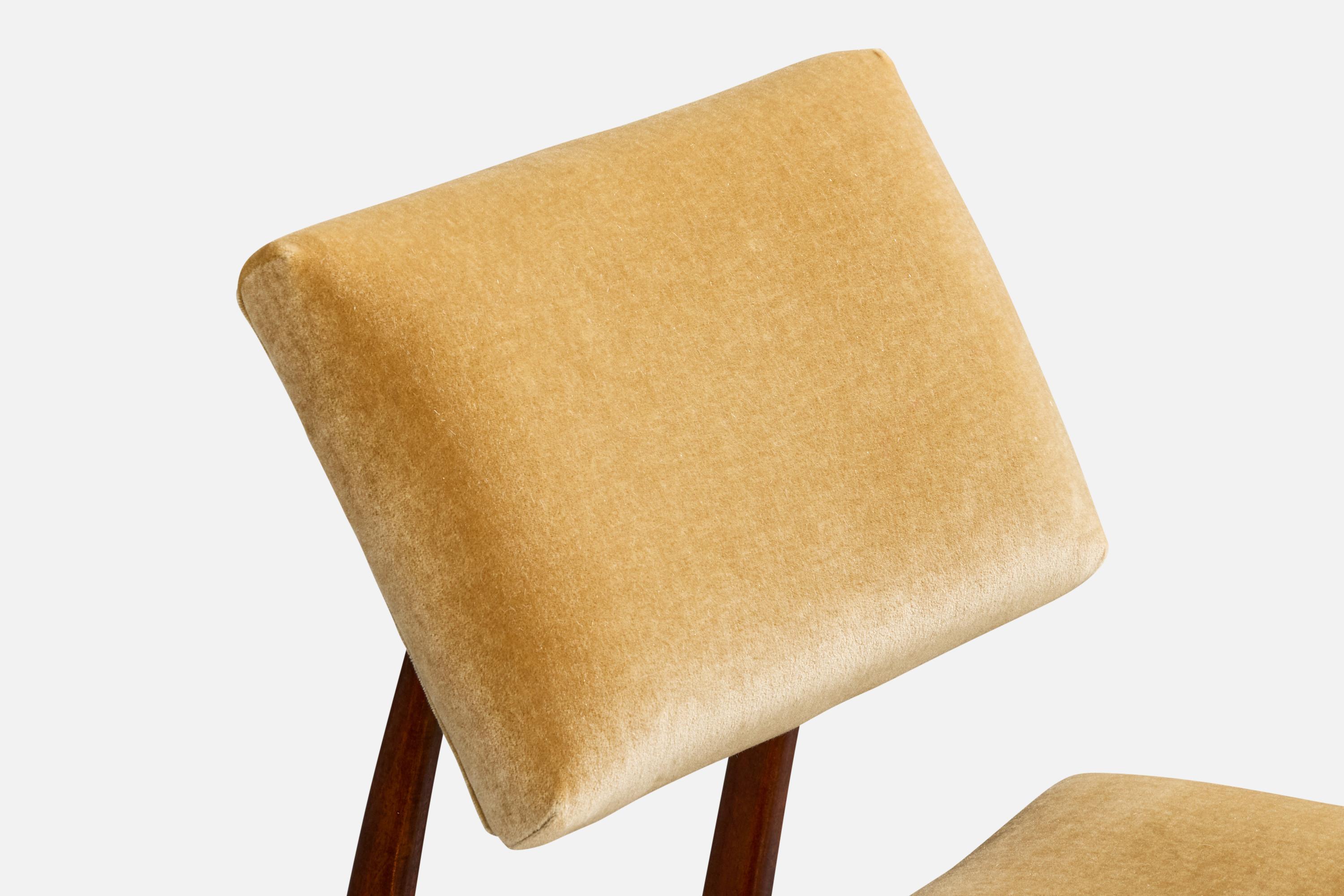 Móveis Cimo, Sedie da salotto, Wood, Velluto, Brasile, anni '60 in vendita 4