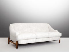 Móveis Cimo Round Sofa, 60's Brazilian Midcentury