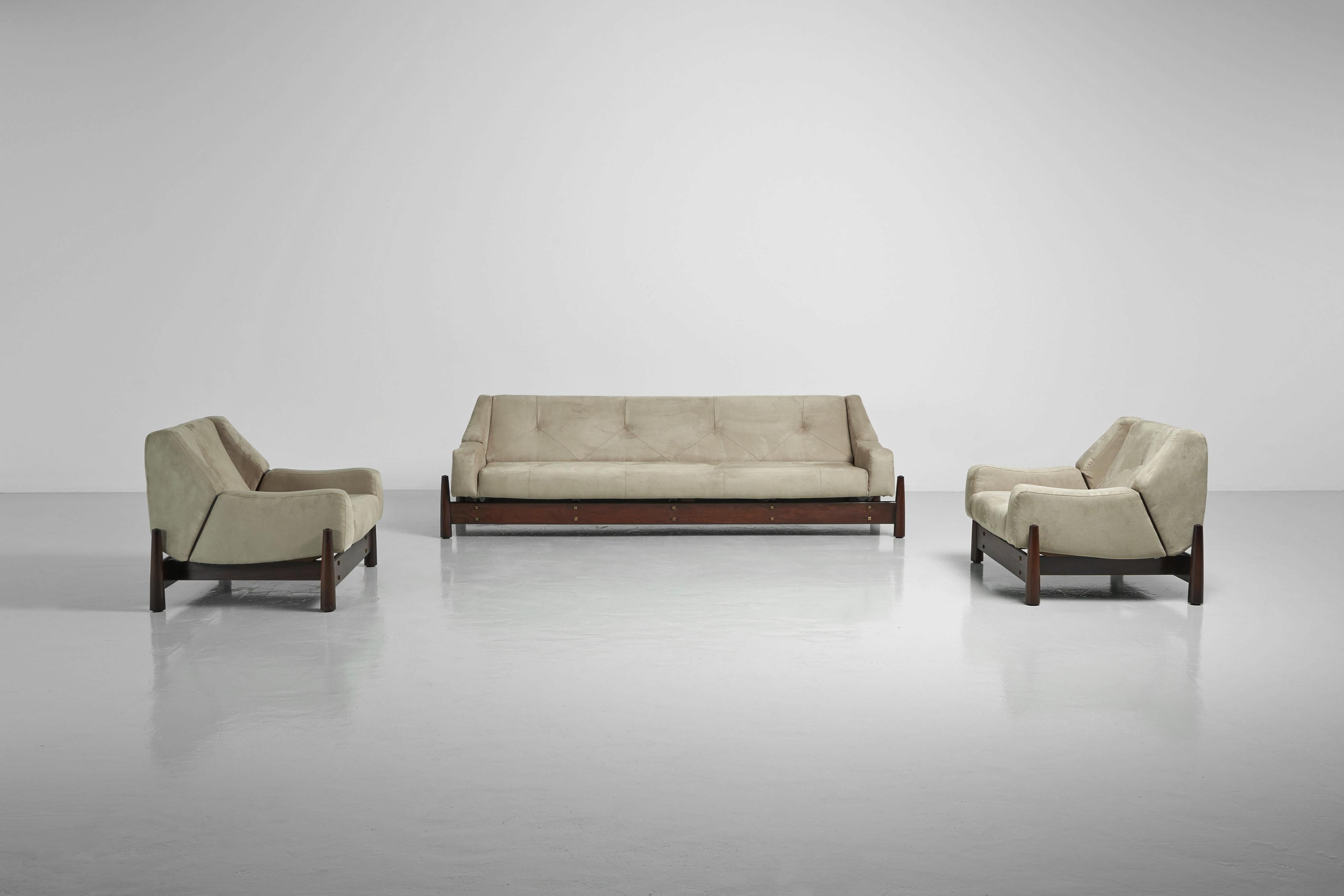 Moveis Cimo sculptural sofa Brazil 1960 For Sale 6