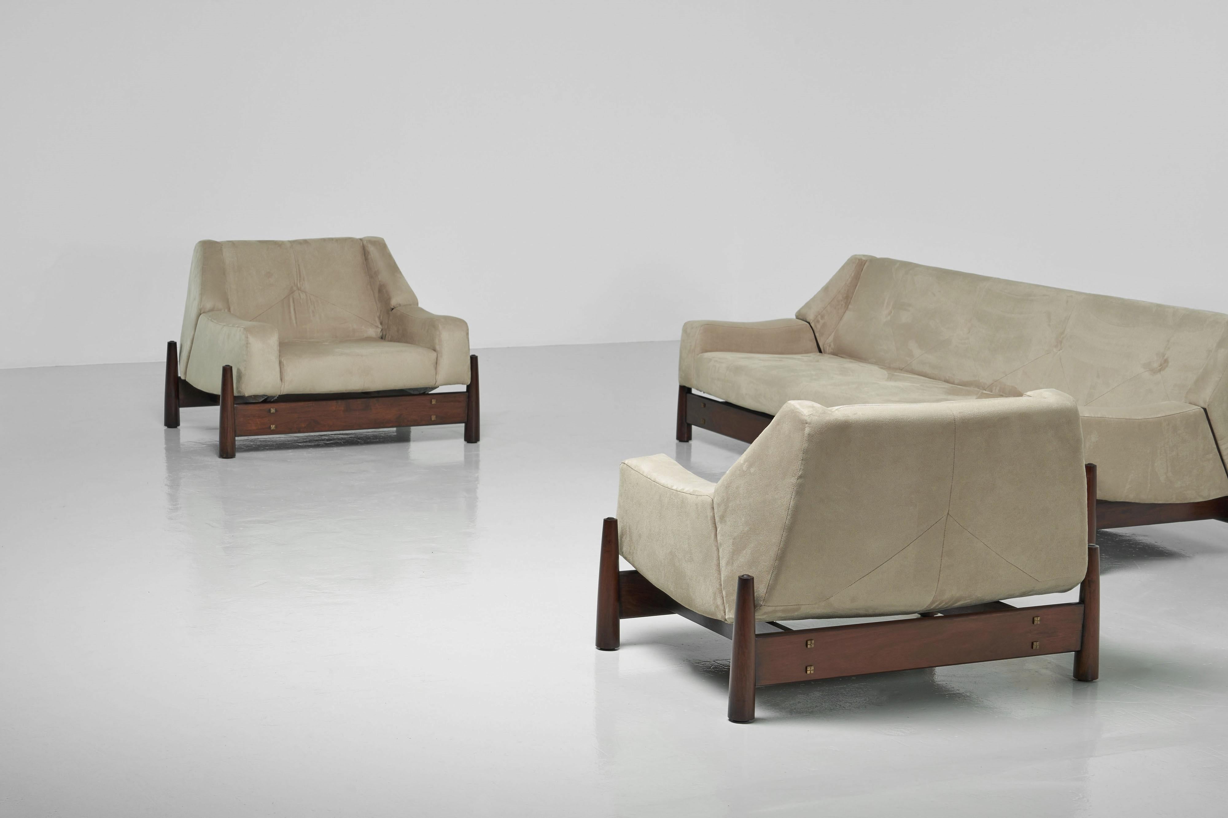 Moveis Cimo sculptural sofa Brazil 1960 For Sale 7