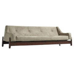 Moveis Cimo sculptural sofa Brazil 1960