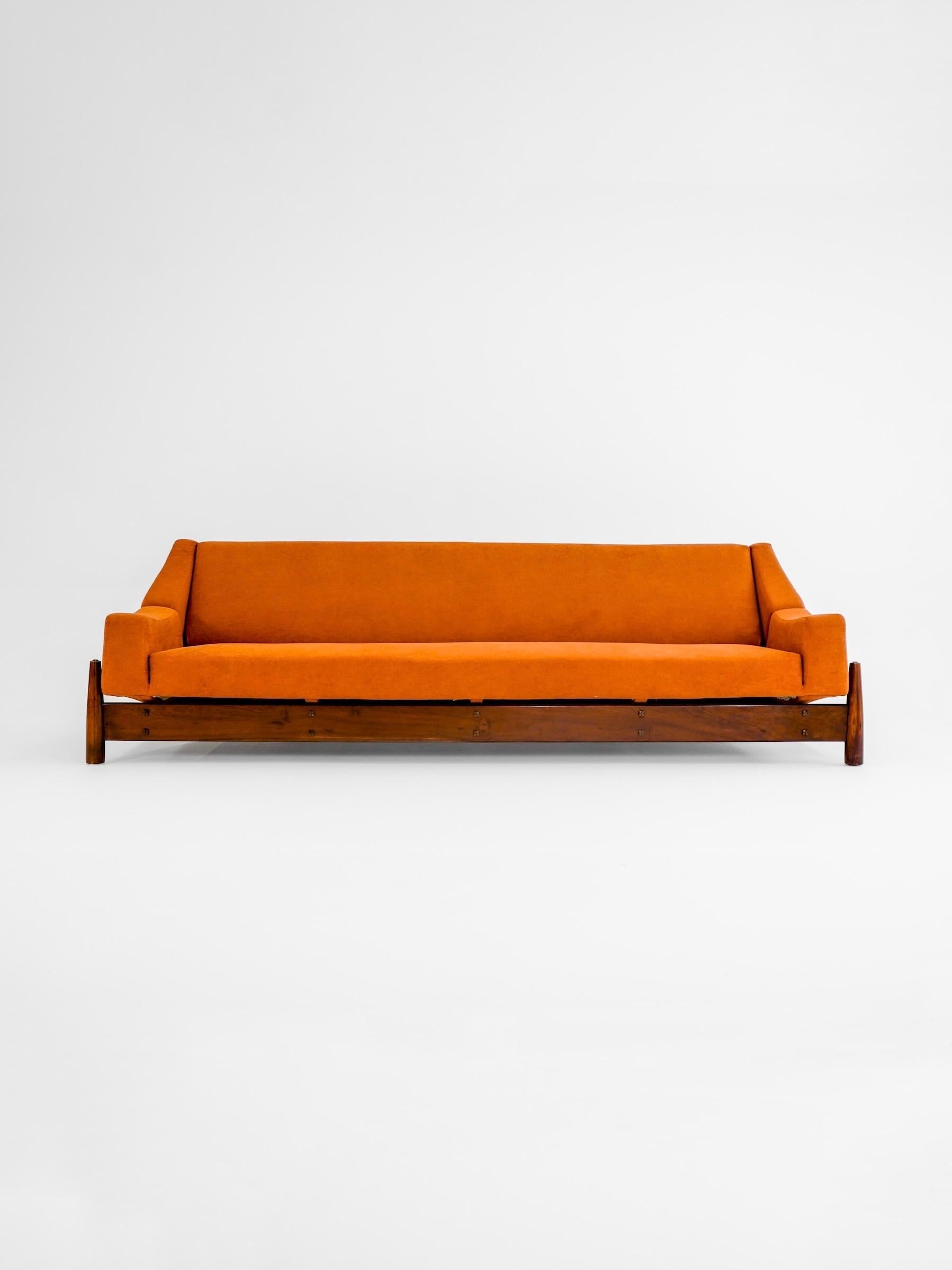 Sofá 'Móveis Cimo' Años 60, Brasil Moderno de mediados de siglo en venta 4
