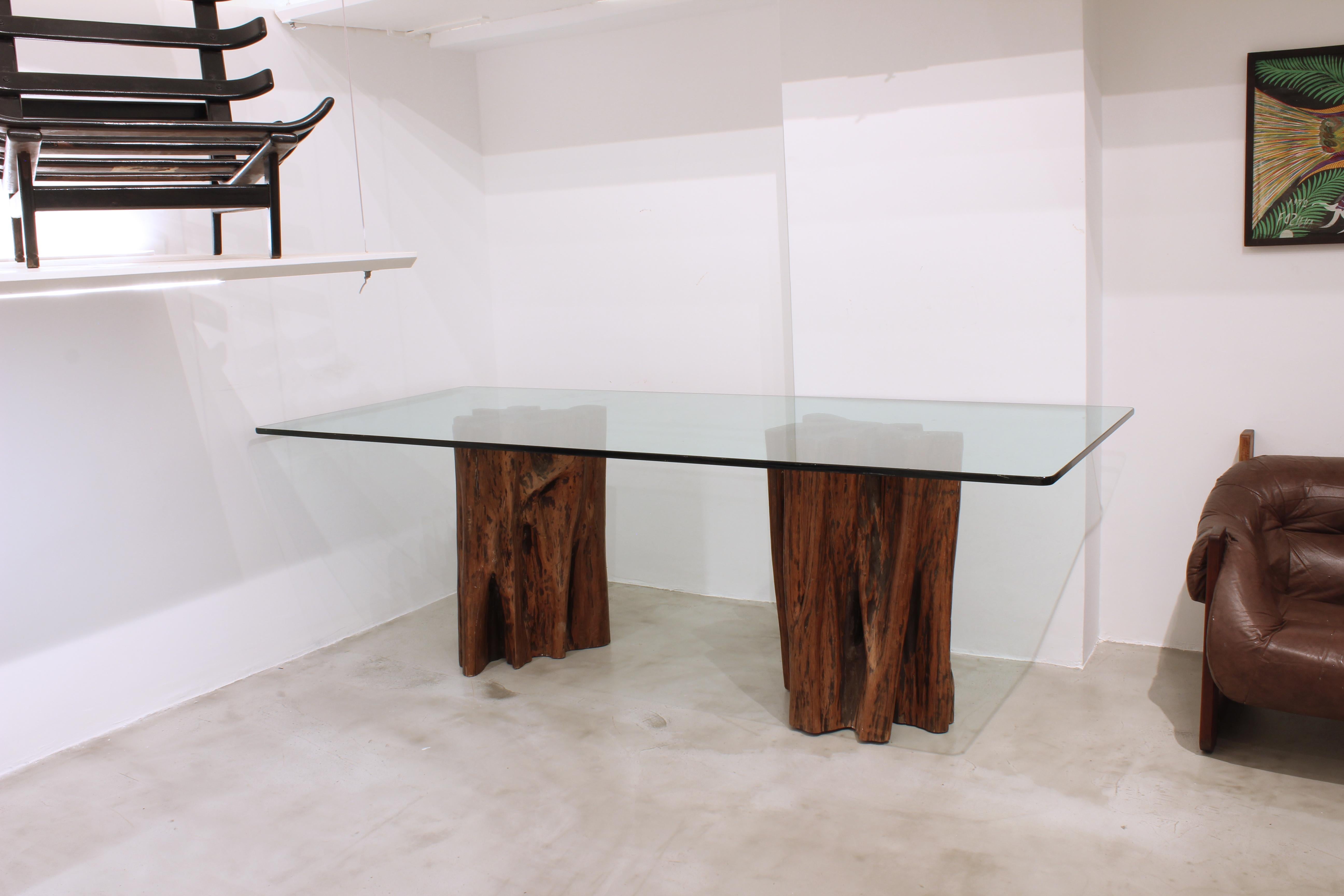 Mesa de comedor Jose Zanine Caldas Moveis Denuncia - Autentificada con COA Moderno en venta
