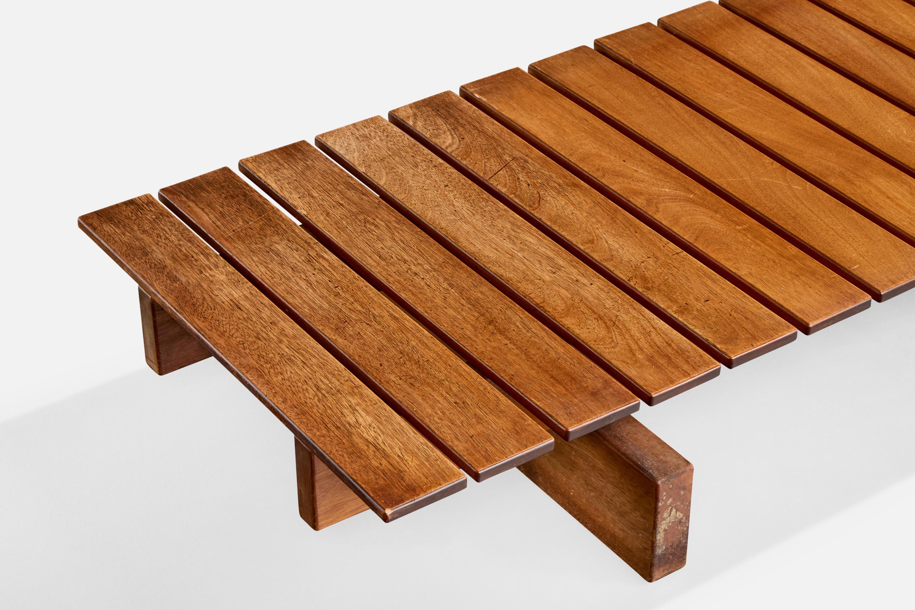 Moveis Maravilha, grand banc, Wood Wood, Brésil, années 1960 en vente 2